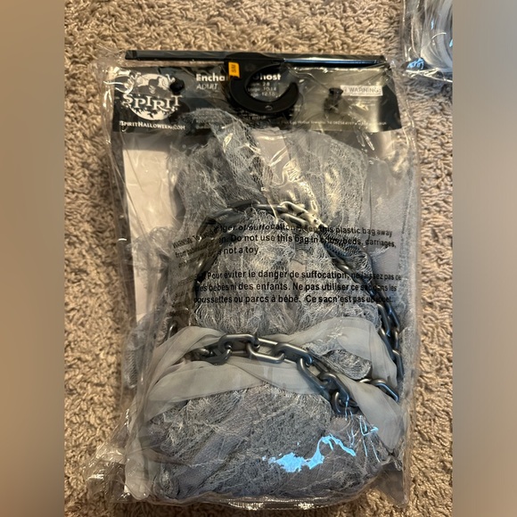 Women's Enchanted Ghost Costume bundle Halloween - Picture 7 of 7